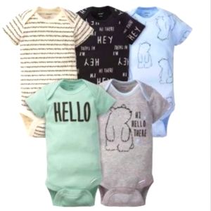 NWT 0-3M Gerber Onesie 5 Pack